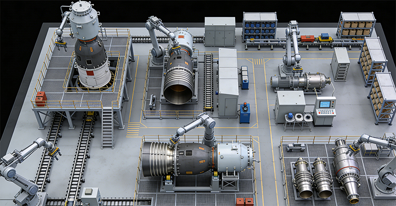 智能化軍工生產(chǎn)線沙盤