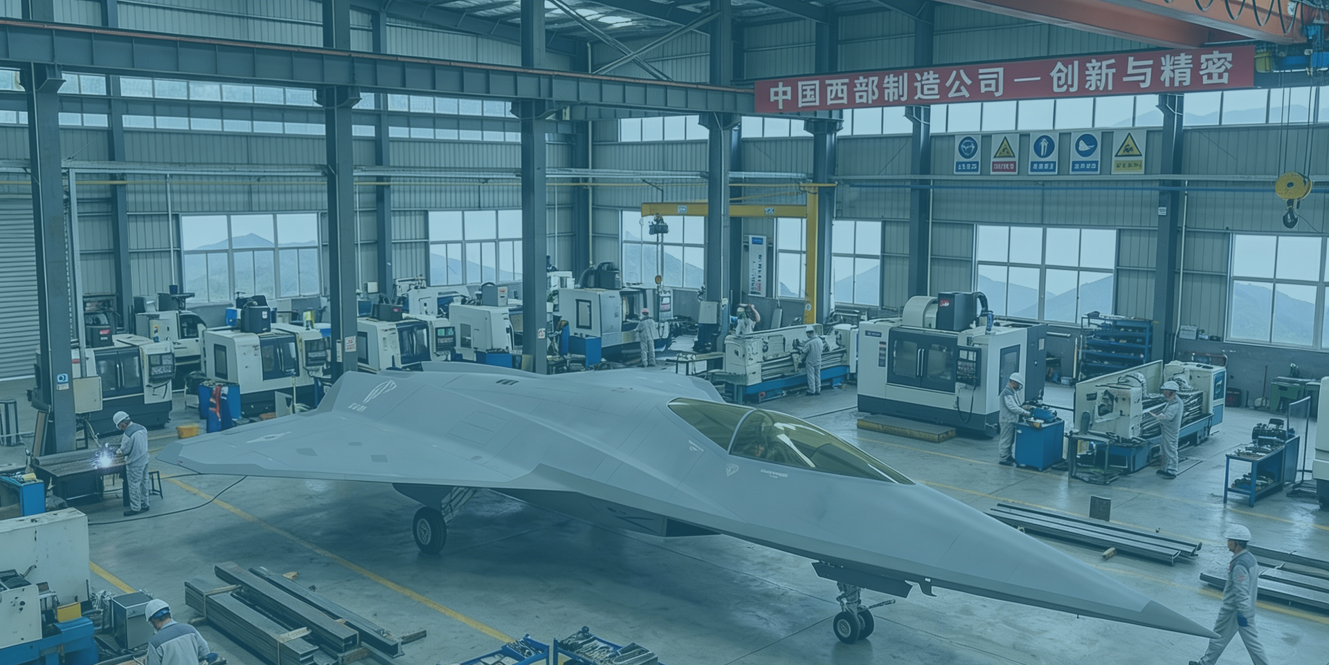 隱身戰機展示模型